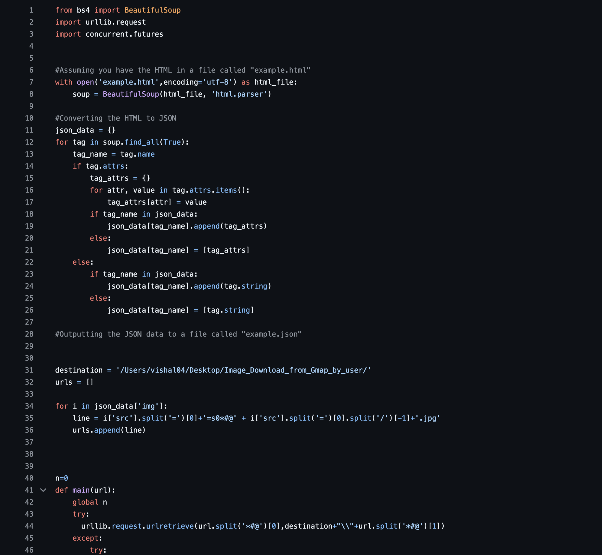 Google Maps Image GPS Extractor